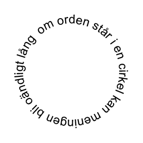 Ord i cirkel