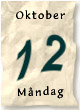 12 oktober